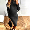 Ensemble tricoté 2 pièces - pull et jupe chic pour femmes