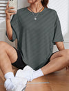 T-shirt surdimensionné - haut décontracté pour femmes