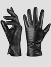 Gants en cuir - gants noirs élégants pour femmes