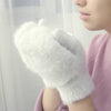 Gants en laine - mitaines sans doigts pour un style douillet