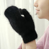 Gants en laine - mitaines sans doigts pour un style douillet
