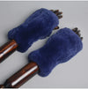 Gants sans doigts en fausse fourrure - tendance et chaleureux pour dames