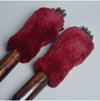 Gants sans doigts en fausse fourrure - tendance et chaleureux pour dames
