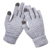 Gants tricotés 2 pièces - gants d'hiver élégants pour femmes