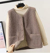 Gilet en fleece - gilet cosy pour femmes