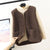 Gilet en fleece - gilet cosy pour femmes