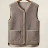 Gilet en polaire - veste zippée chaleureuse pour femmes