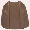 Gilet en sherpa - veste chic à boutons pour femmes