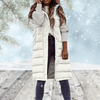 Gilet long matelassé - manteau sans manches pratique pour femmes