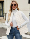 Gilet matelassé - veste sans manches tendance pour femmes