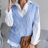 Gilet tricoté - débardeur chic pour femmes