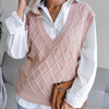Gilet tricoté - débardeur chic pour femmes