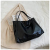 Grand sac à main en cuir - tote spacieux pour dames