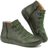 Bottines femme - tendance décontractée à lacets et fermeture éclair, marron - pour le quotidien