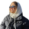 Hoodie balaclava - écharpe à capuche tricotée pour femmes élégantes