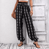 Pantalons boho pour femmes - coupe décontractée pour un look quotidien - pantalon léger