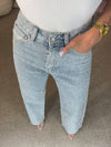 Jeans bootcut & évasés pour femmes en denim bleu scintillant - pantalons décontractés chic pour toutes les occasions