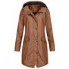 Imperméable femme - veste longue tendance pour extérieur