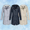 Imperméable femme - veste longue tendance pour extérieur