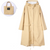 Imperméable léger pour femmes - manteau long avec capuche