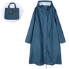 Imperméable léger pour femmes - manteau long avec capuche