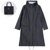 Imperméable léger pour femmes - manteau long avec capuche