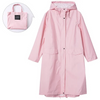 Imperméable léger pour femmes - manteau long avec capuche