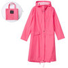 Imperméable léger pour femmes - manteau long avec capuche