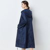 Imperméable - long manteau pour femmes avec capuche
