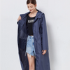 Imperméable - long manteau pour femmes avec capuche