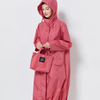 Imperméable - long manteau pour femmes avec capuche