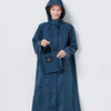 Imperméable - long manteau pour femmes avec capuche