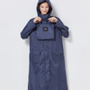 Imperméable - long manteau pour femmes avec capuche