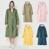 Imperméable long pour femmes - veste de pluie élégante