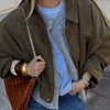 Veste oversize en suédine - un atout luxe pour vos sorties casuals