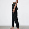 Jean droit taille haute - pantalons en denim tendance pour femmes