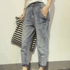 Jeans bleu clair - pantalon en denim tendance et agréable pour femmes