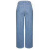 Jeans évasés pour femmes - denim bleu décontracté