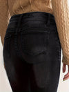 Jeans évasés taille haute - denim bleu moyen pour dames