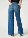 Jeans large à taille haute - pantalons en denim élégants pour femmes