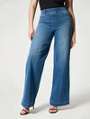Jeans large à taille haute - pantalons en denim élégants pour femmes
