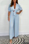 Robe maxi plissée femme - look décontracté élégant avec des manches courtes stylées