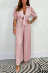 Robe maxi plissée femme - look décontracté élégant avec des manches courtes stylées