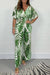 Combinaison femme à coupe décontractée et imprimé floral - un vêtement polyvalent pour toutes les occasions