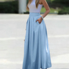 Jupe maxi - jupe plissée élégante pour femmes
