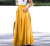 Jupe maxi - jupe plissée élégante pour femmes