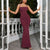 Robe maxi ajustée pour femmes - élégance pour les soirées spéciales