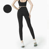 Leggings de yoga - pantalons de sport taille haute pour femmes avec poches latérales