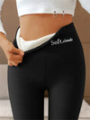 Leggings en polaire - leggings ajustés et douillets pour femmes