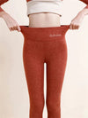 Leggings en polaire - leggings ajustés et douillets pour femmes